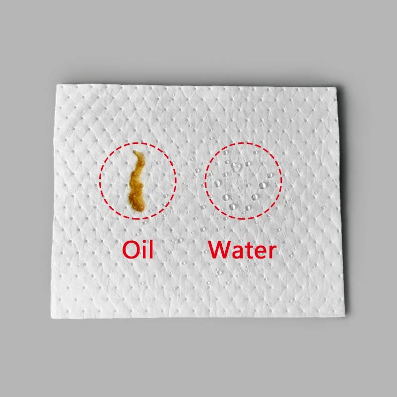 oil absorbent pads in detail