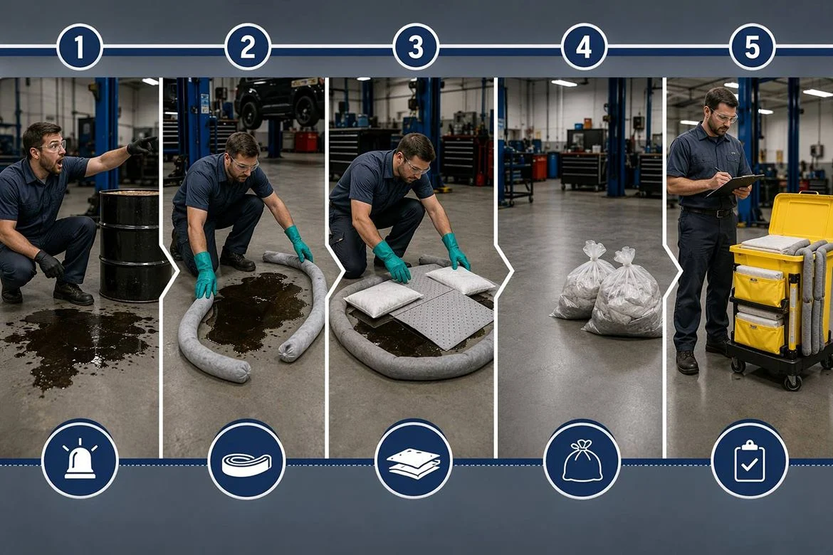 oil spill cleanup case study timeline